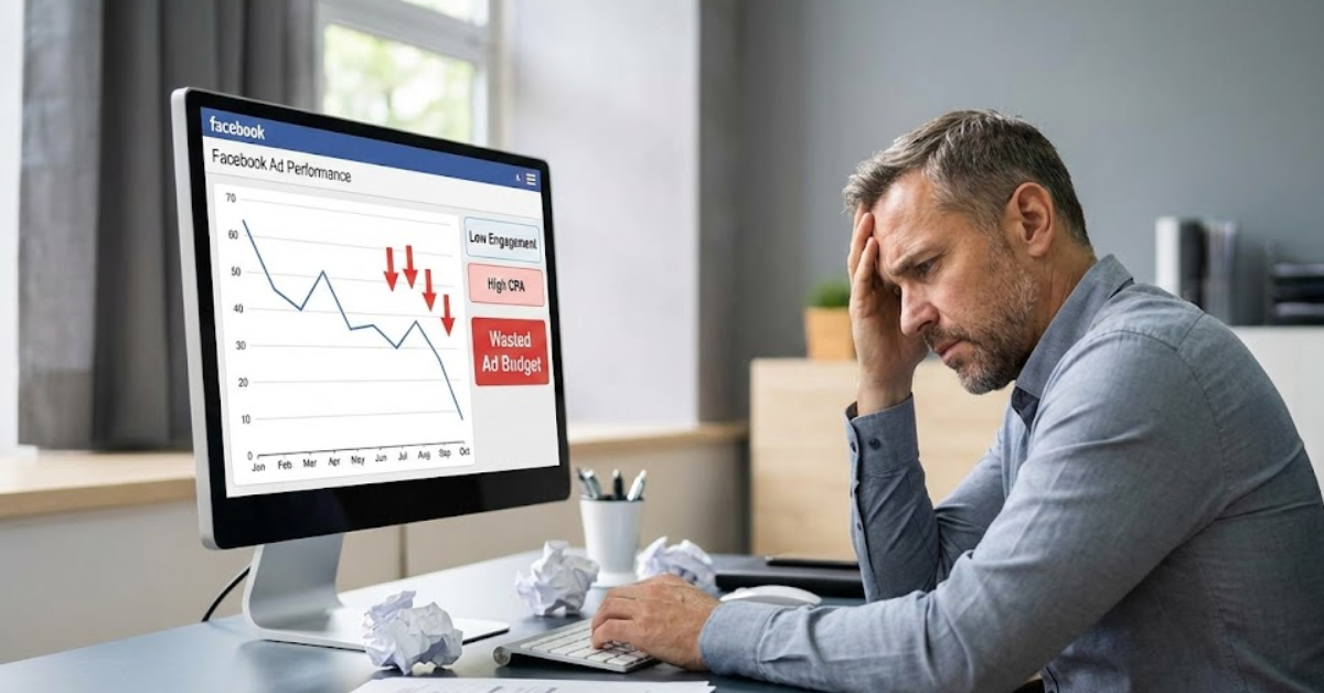 Common Facebook ads mistakes causing budget wastage