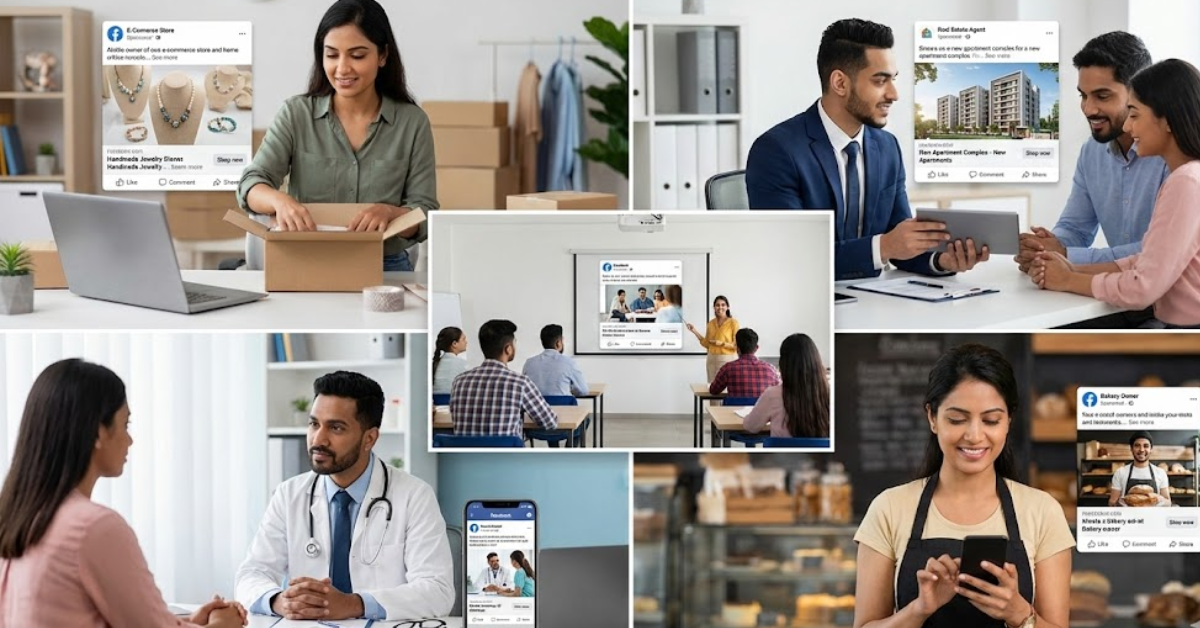 Industries in Hyderabad benefiting from Facebook advertising