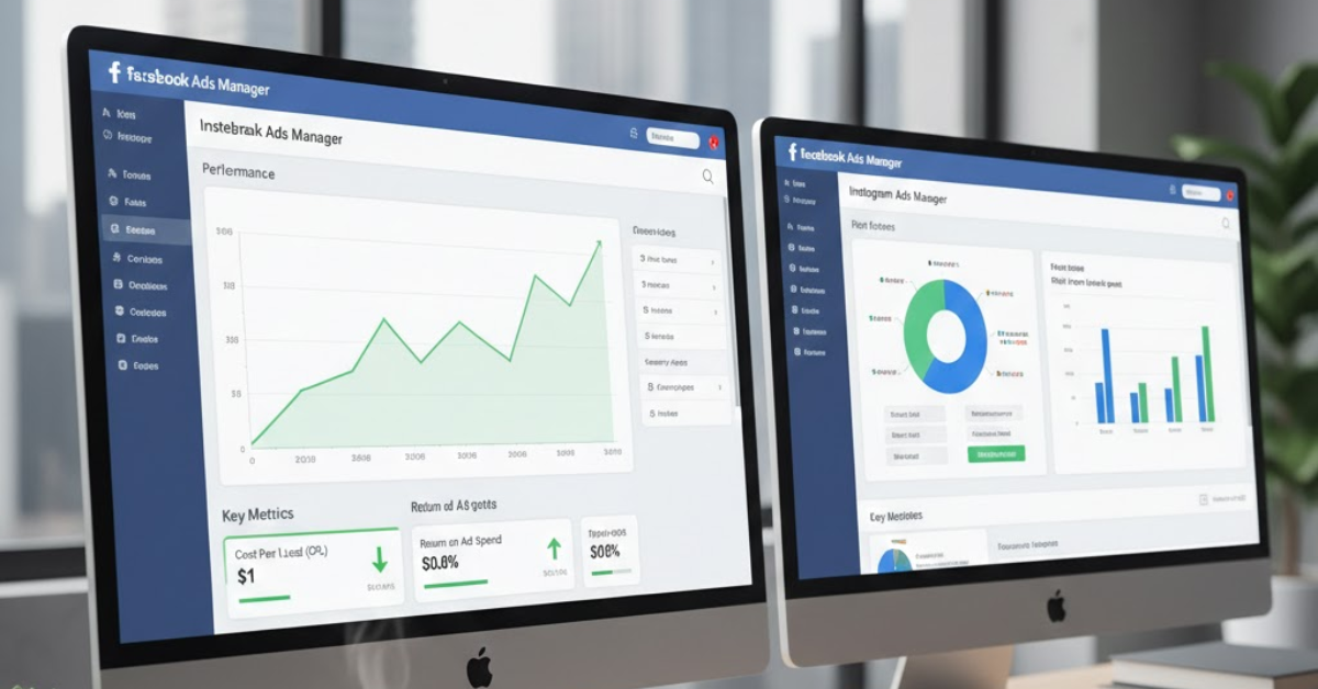 paid social media advertising performance dashboard